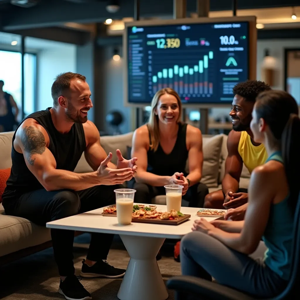 Professional team collaboration